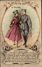 Postcard The Little War, Tactics, French Soldier with Woman - 4104778, used for sale  Shipping to South Africa