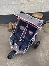 Kinderpuppenwagen zwillingswag gebraucht kaufen  Bernburg