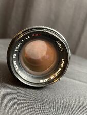 canon fd lens 50mm f1.4 s. s. c. for sale  SHEFFIELD