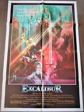 Excalibur affiche originale d'occasion  Montpellier-