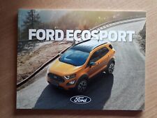 Ford ecosport brochure for sale  Shipping to Ireland