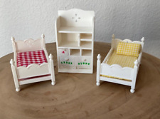 Calico Critters Nursery Furniture two beds and dresses missing pieces for sale  Shipping to South Africa