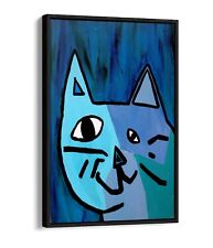 Abstract blue cat for sale  LONDONDERRY