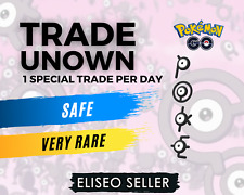 Pokemon Trade Unown A - Z GO, Trade Unown Letter - Bardzo RZADKI - 1 na zakup na sprzedaż  Wysyłka do Poland