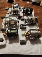 7 baitcasting reel right hand lot, used for sale  Shipping to South Africa