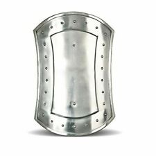 Aquecedor Cavaleiro Medieval Escudo Armadura Aço Viking Larp Guerreiro Templário Batalha comprar usado  Enviando para Brazil