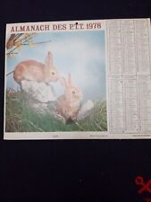 Almanach 1978 ptt d'occasion  Rostrenen