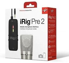 Interface de microfone IK Multimedia iRig Pre 2 - XLR para dispositivos iOS, usado comprar usado  Enviando para Brazil