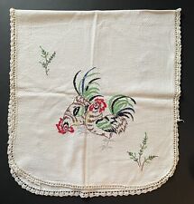 Rooster embroidered table for sale  Caldwell