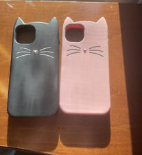 2 CAPAS KITTY CAT para iPhone 13 comprar usado  Enviando para Brazil