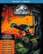 Jurassic World: 5-Colección De Película (Blu-ray) + Código Digital! segunda mano  Embacar hacia Spain