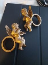 Set Of 2 Cherub Napkins Rings for sale  Shipping to South Africa