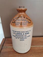 Stoneware flagon jones for sale  HUDDERSFIELD