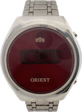 Vintage Orient Touchton Relógio de Pulso Masculino Digital LED G680109A-40 CA Aço com Pulseira comprar usado  Enviando para Brazil