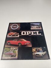 Opel range brochure for sale  NEWCASTLE UPON TYNE