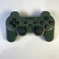 Genuíno Sony Playstation 3 PS3 Controle Dualshock 3 Sem Fio - Verde Selva comprar usado  Enviando para Brazil
