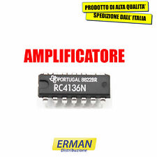 Rc4136n amplificatore dip usato  Italia