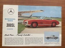 Brochure mercedes benz for sale  Shipping to Ireland