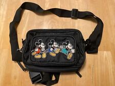 Bolsa de cinto Walt Disney World Mickey Mouse bolsa de babá preta tiracolo parques da Disney comprar usado  Enviando para Brazil