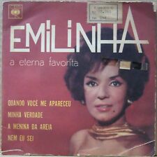 EMILINHA BORBA 1963 Bossa Nova Samba Jazz P/S 7” EP BRASIL 45 OUVIR comprar usado  Brasil 