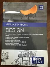 Manuale teoria design usato  Senago