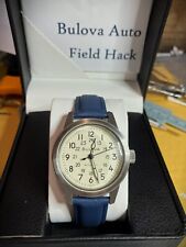 Bulova 96A246 Men's Automatic Hack Watch on New Blue Barton w/Warenty & Gift Box for sale  Shipping to South Africa