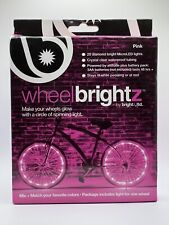 Roda de bicicleta Brightz rosa brilhante luzes de LED para 1 pneu de bicicleta novo na caixa comprar usado  Enviando para Brazil