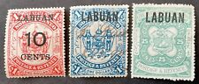 Labuan 1904 stamps for sale  BRENTWOOD