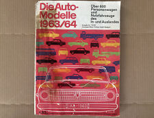 Auto katalog 1963 gebraucht kaufen  Deutschland