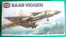 Vintage 1979 Airfix 1/72 SAAB Viggen Plastic Model Kit. Shrinkwrapped Type 6 Box for sale  Shipping to South Africa