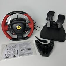 Thrustmaster Ferrari 458 Spider Racing Steering Wheel/Pedals Xbox One Gaming Sim for sale  Shipping to South Africa