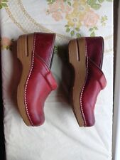 Red dansko clogs for sale  Knoxville