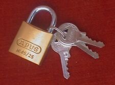 Padlock abus keys for sale  CHESTER