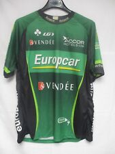 Maillot cycliste EUROPCAR collection trikot maglia jersey shirt L d'occasion  Raphele-les-Arles