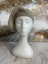 Hand knitted beige for sale  LONDON
