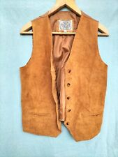 Frontier leather waistcoat for sale  DEREHAM