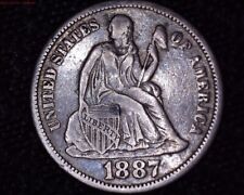 1887 seated liberty for sale  Jacksonville