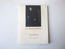 Faute ferré lionel d'occasion  Vernon