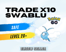 Trade Swablu x10 - Pokemon Trade Swable x10 GO - Pacote Swablu x10 comprar usado  Enviando para Brazil