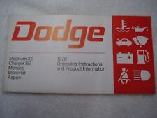 1978 dodge magnum for sale  Horsham