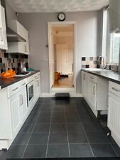 Kitchen units Complete pre owned, Work Top, Oven, Gas Hob, Electric Extractor for sale  SALFORD