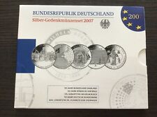 Silber gedenkmünzenset 2007 gebraucht kaufen  Sankt Augustin