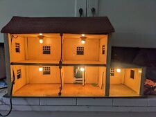 Antigua casa de muñecas Schoenhut rara eléctrica ¡Funciona e ilumina! 1934 segunda mano  Embacar hacia Argentina