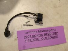 2005 HONDA 2hp outboard motor 4 stroke BF2D oem ignition coil spark boot wire for sale  Shipping to South Africa