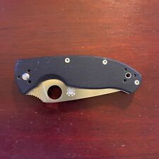 Black spyderco tenacious for sale  Durham