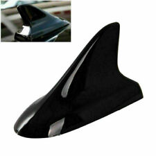 Universal Car Roof Aerial Radio AM/FM Signal Shark Fin Antenna Black Decor, used for sale  Shipping to South Africa
