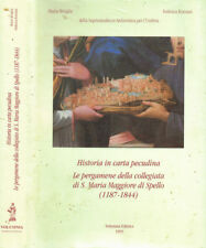 Historia carta pecudina. usato  Italia