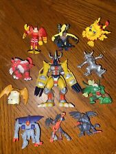 Lote de mini figuras de juguete Digimon Bandai monstruos digitales de 1,5" vintage segunda mano  Embacar hacia Argentina