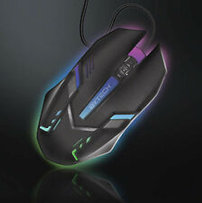 Mouse para jogos BYTECH - Multicolorido retroiluminado para jogos ergonômico com fio universal gamer comprar usado  Enviando para Brazil