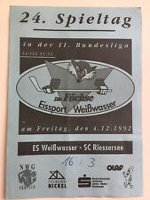 Eishockey bundesliga 1992 gebraucht kaufen  Woltersdorf